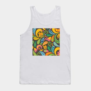 Midcentury Modern Paisley's Tank Top